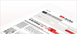 "Westfälische Nachrichten": Digitalisierung von 1,5 Mio. Tageszeitungszeiten +++ "Westfälische Nachrichten": Digitalisierung von 1,5 Mio. Tageszeitungszeiten +++